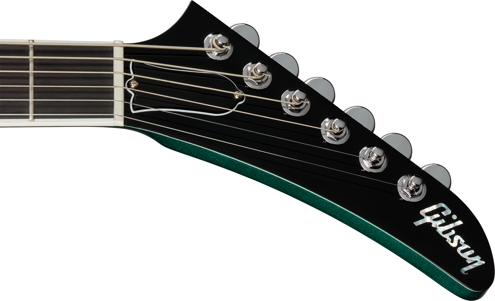 Gibson Victory Baritone Usa 2h Ht Eb - British Racing Green - Bariton elektrische gitaar - Variation 4