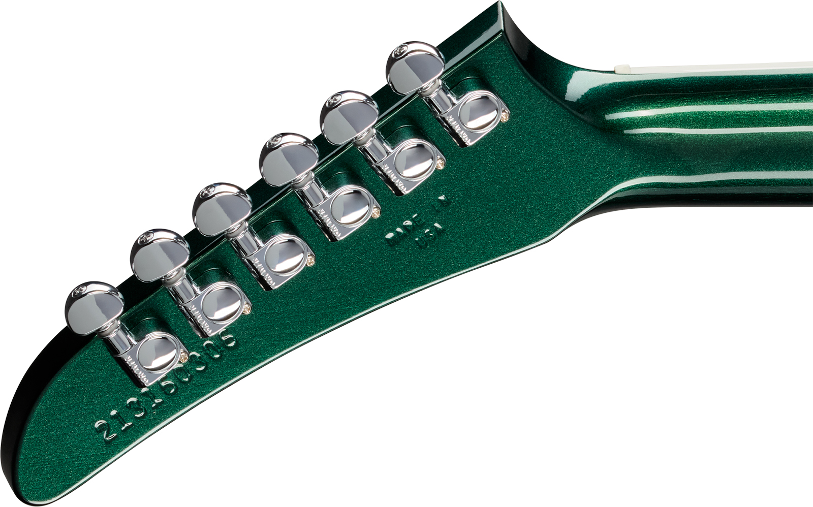 Gibson Victory Baritone Usa 2h Ht Eb - British Racing Green - Bariton elektrische gitaar - Variation 5