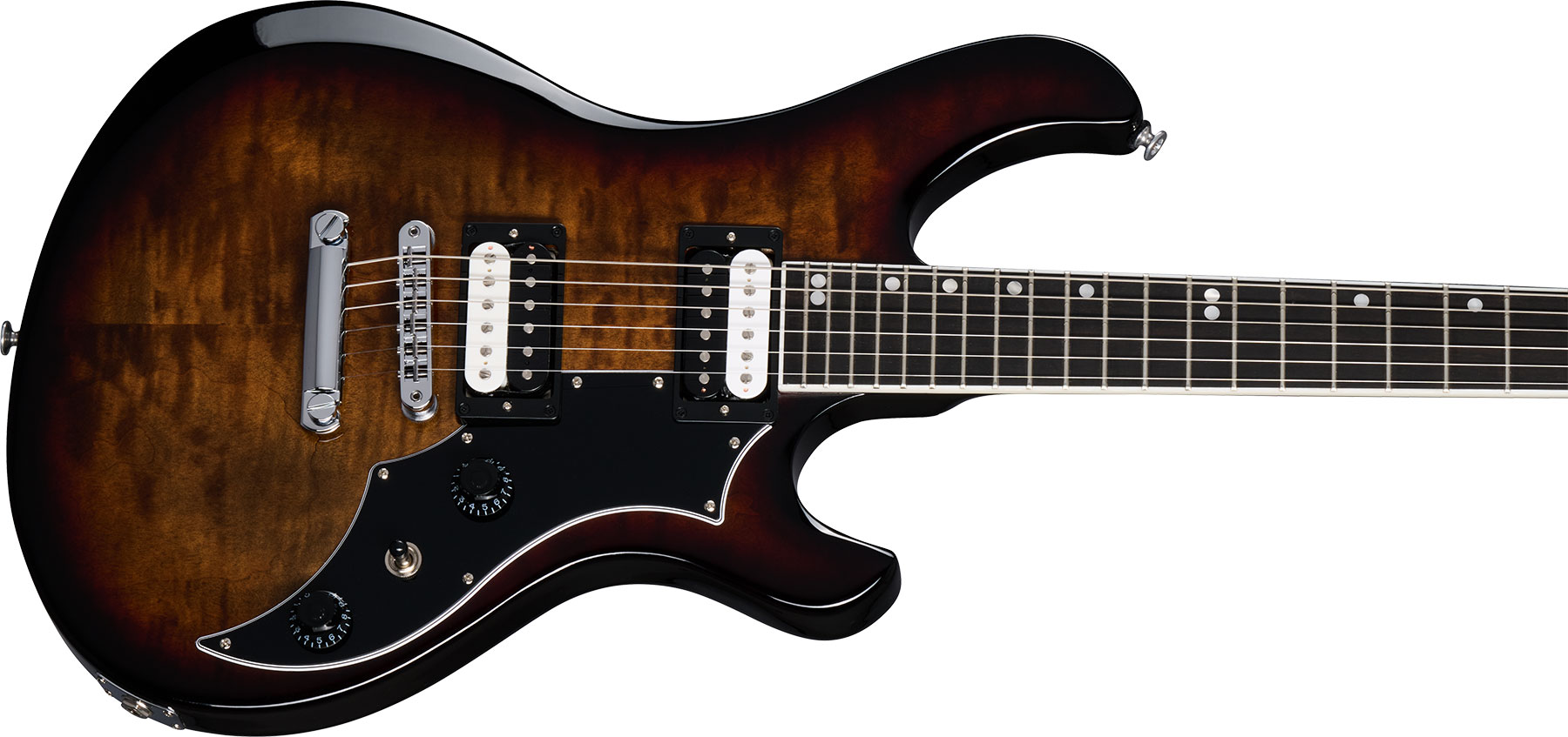 Gibson Victory Figured Top Usa 2h Ht Eb - Smokehouse Burst - Guitarra eléctrica de doble corte. - Variation 3