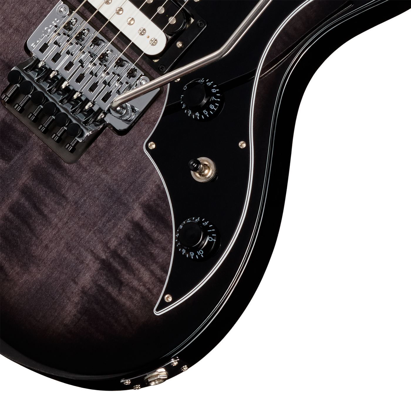 Gibson Victory Floyd Rose Usa 2h Fr Eb - Translucent Ebony Burst - Double cut gitaar - Variation 3