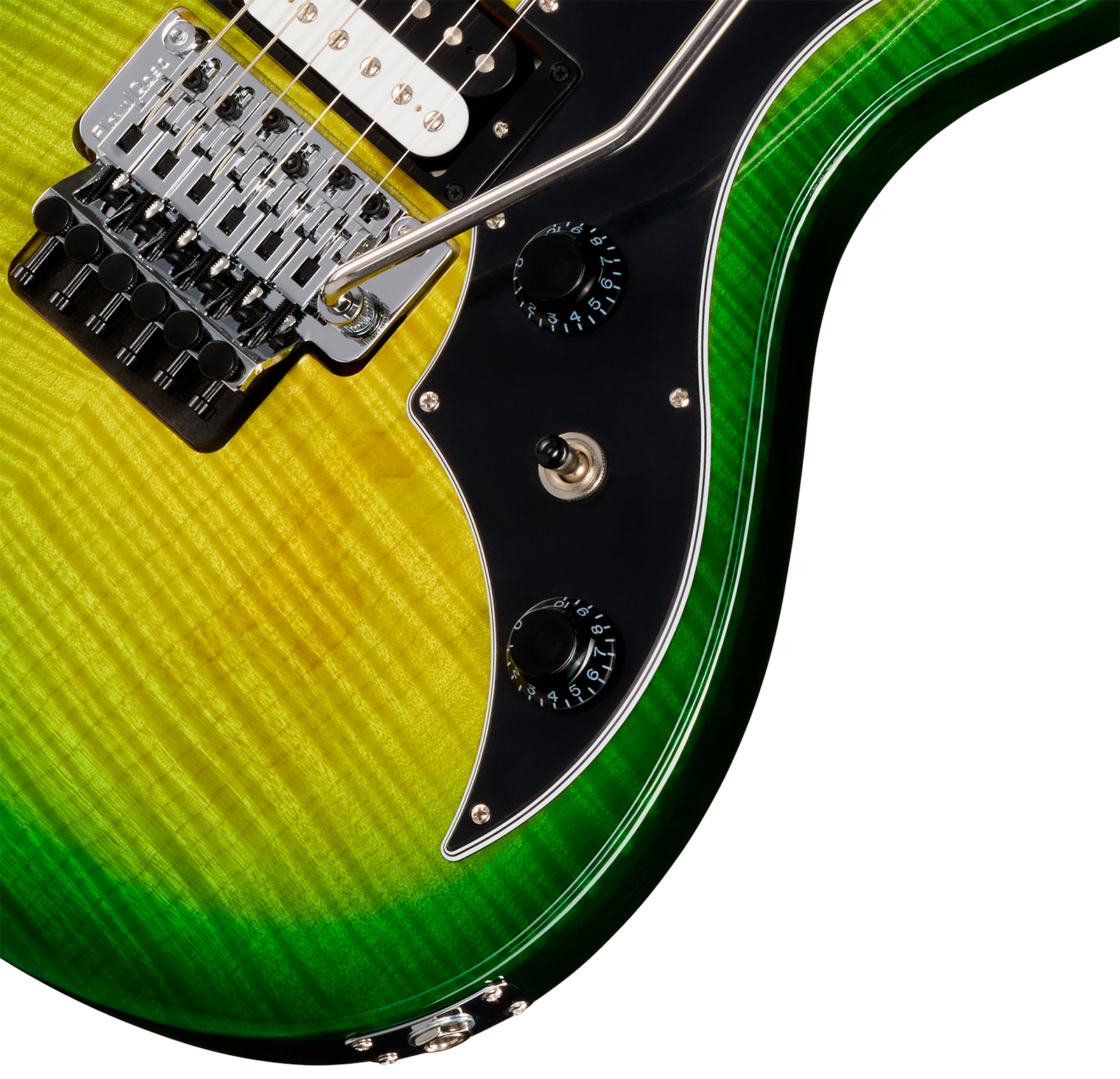 Gibson Victory Floyd Rose Usa 2h Fr Eb - Iguana Burst - Double cut gitaar - Variation 3
