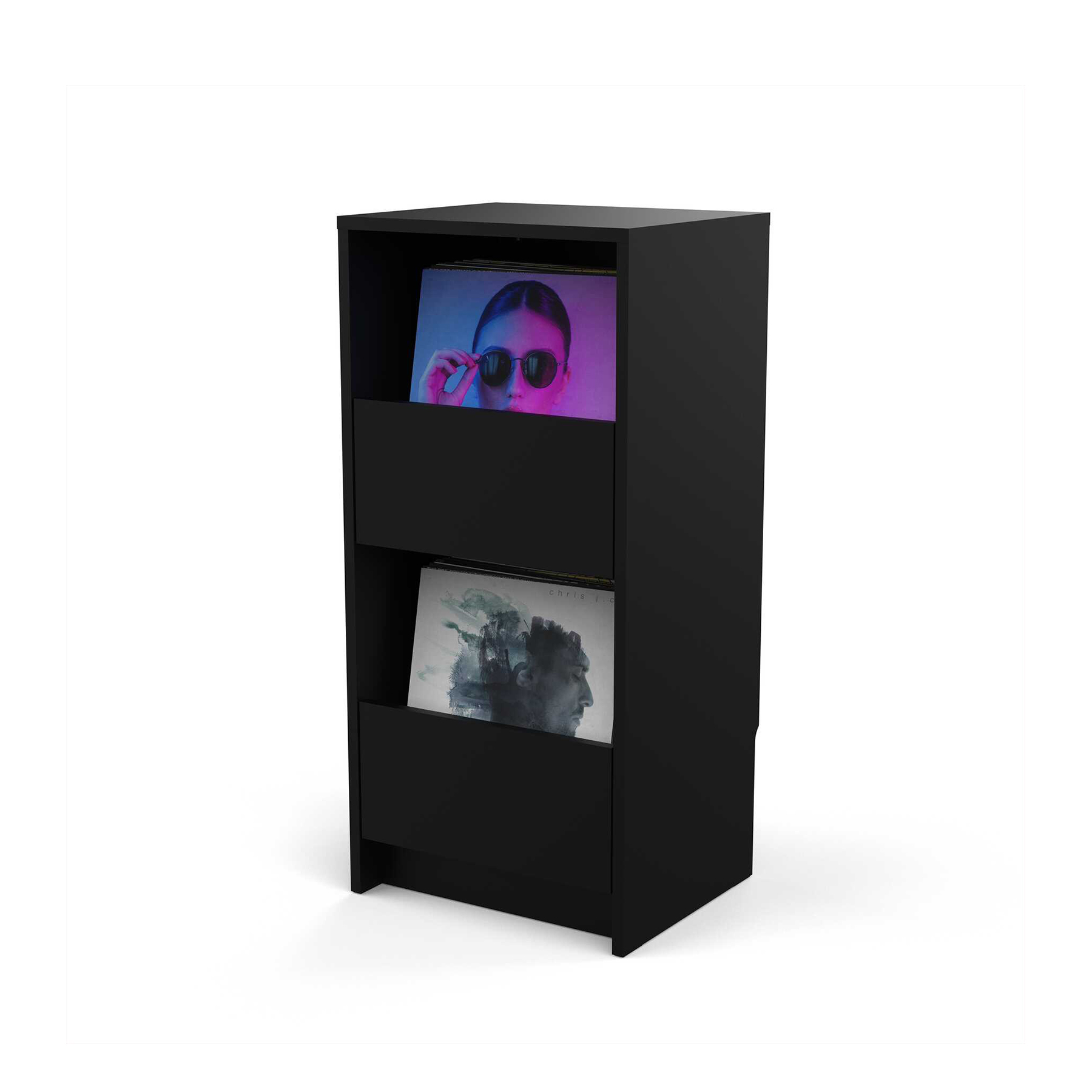Glorious Vinyl Vault Black - DJ-Workstation - Variation 1