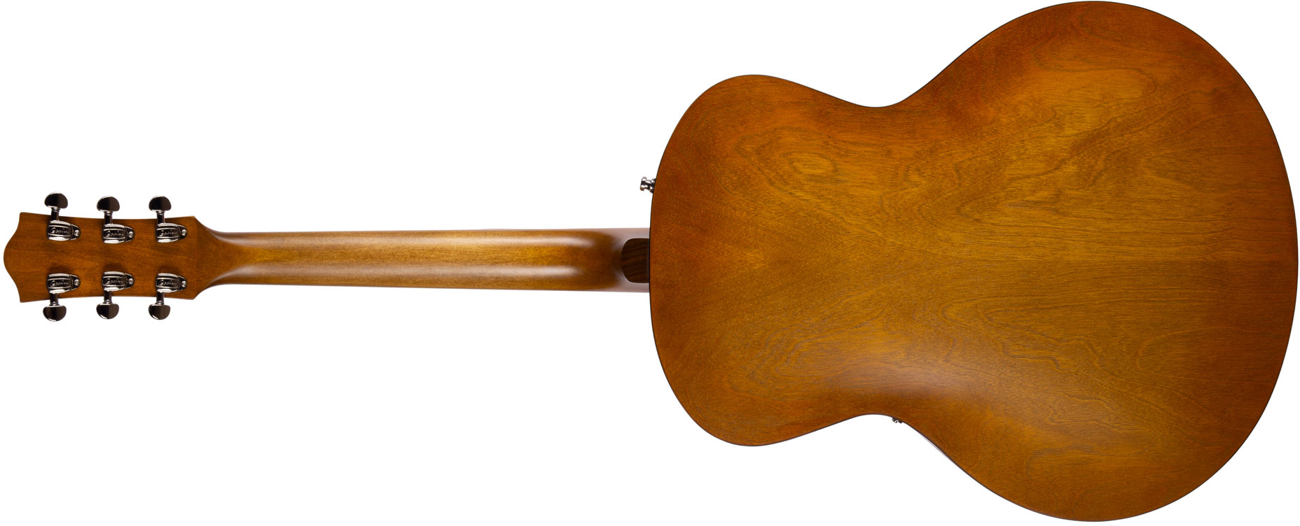 Godin 5th Avenue Jumbo P-rail 1h 1s P90 Bigsby Rw - Harvest Gold Semi-gloss - Hollow bodytock elektrische gitaar - Variation 2