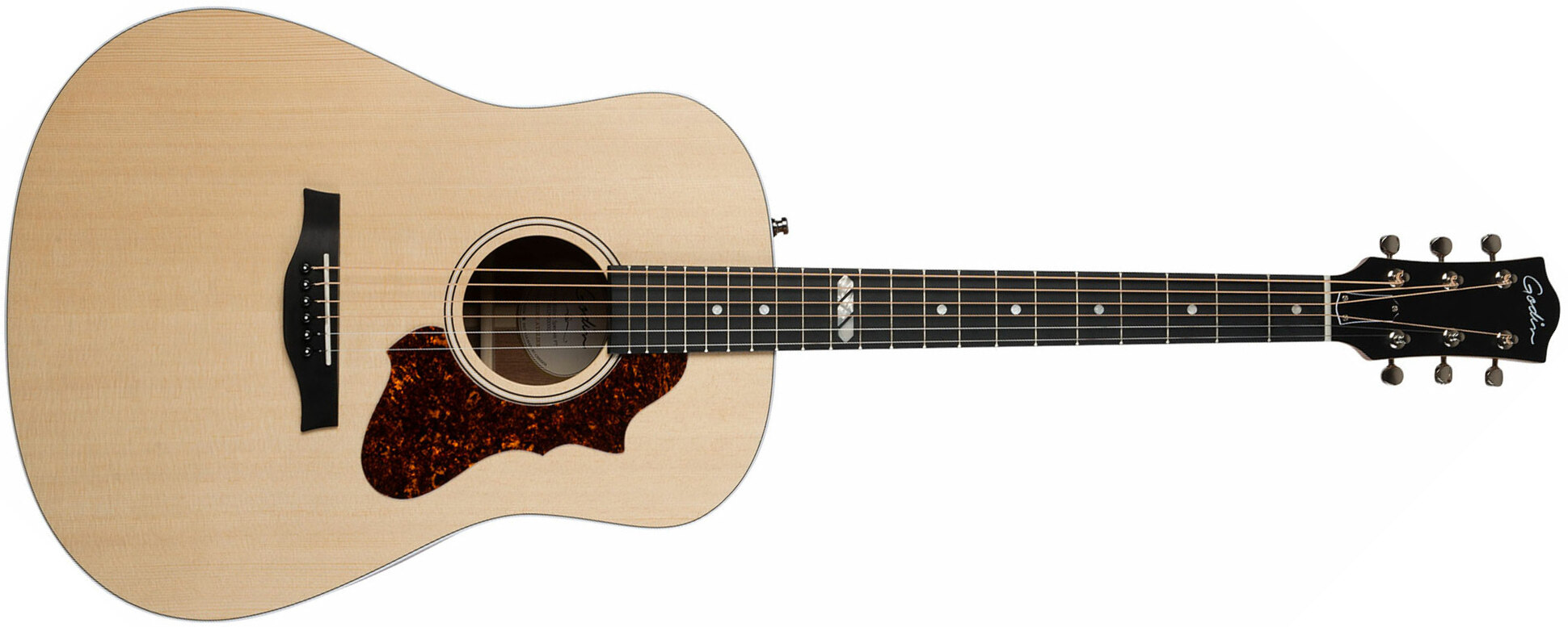 Godin Metropolis Classic Lr Baggs Dreadnought Epicea Acajou Ric - Natural Semi-gloss - Westerngitaar & electro - Main picture