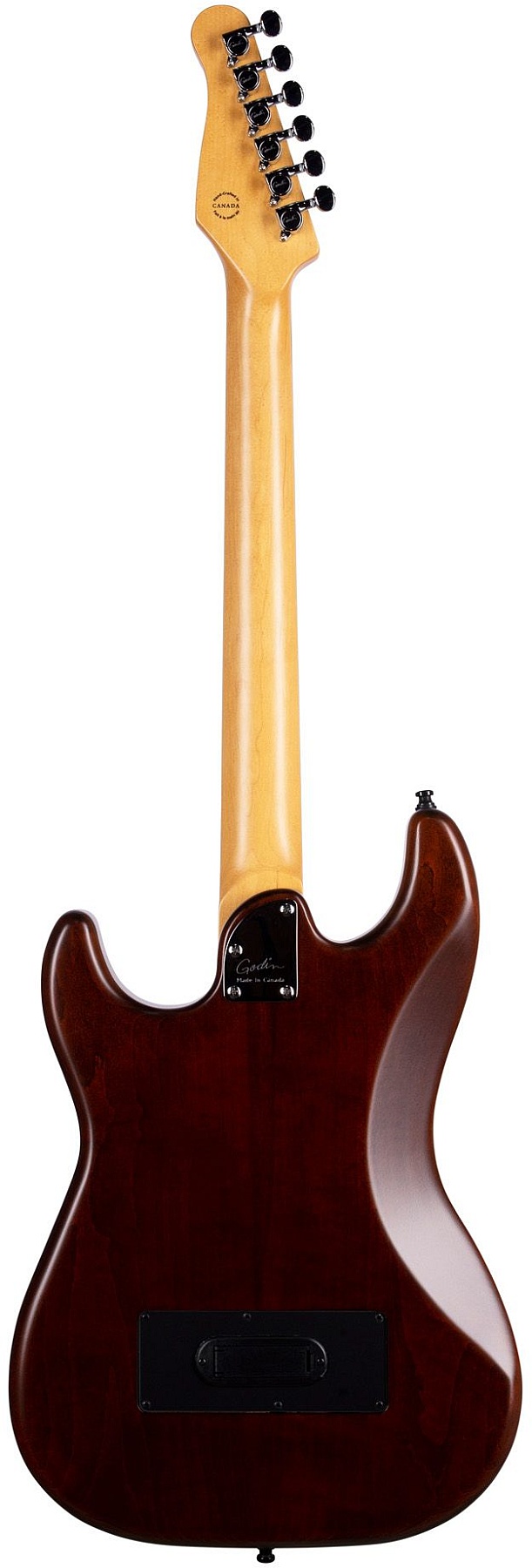 Godin G-tour Nylon Electro Cedre Rw - Matte Black - Elektro-akoestische gitaar - Variation 1