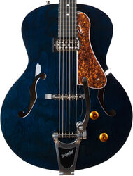 Hollow bodytock elektrische gitaar Godin 5th Avenue Nightclub - Indigo blue