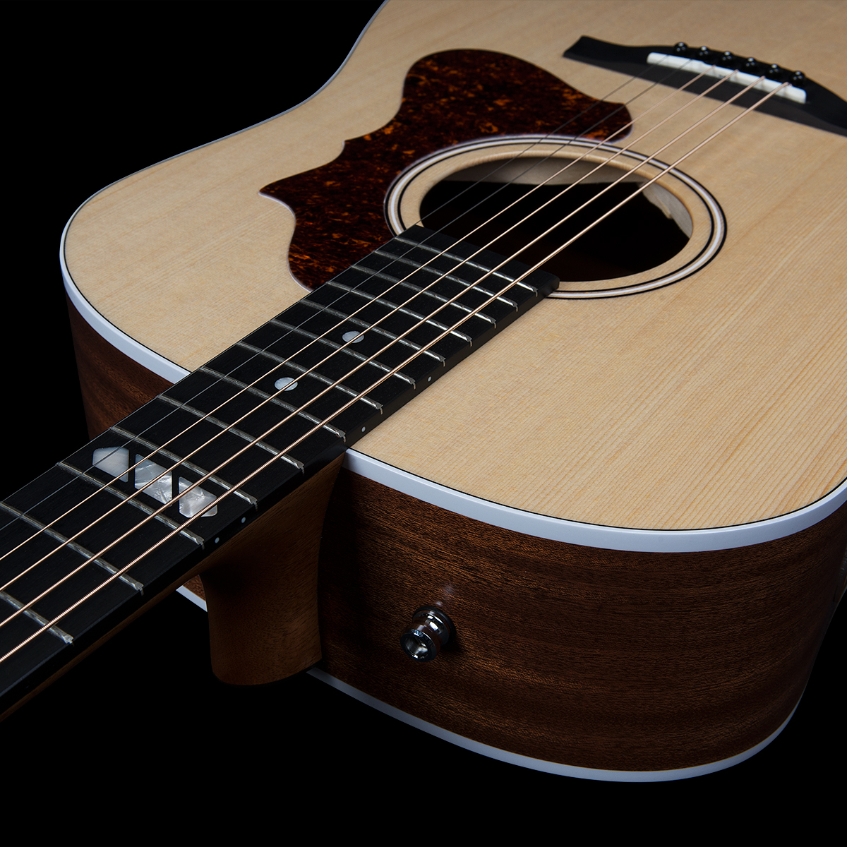 Godin Metropolis Classic Lr Baggs Dreadnought Epicea Acajou Ric - Natural Semi-gloss - Westerngitaar & electro - Variation 4