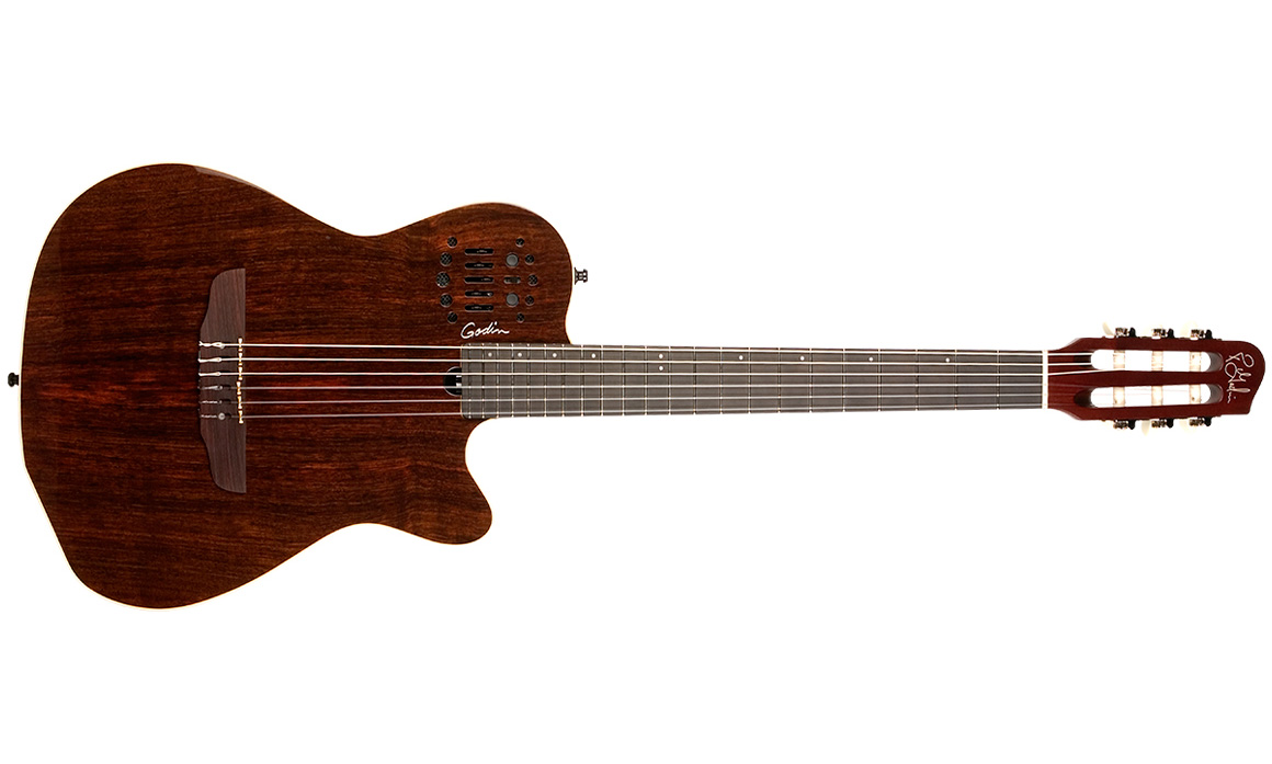 Godin Multiac Nylon Acs Sa Rosewood Synth Access +housse - Natural - Klassieke gitaar 4/4 - Variation 1