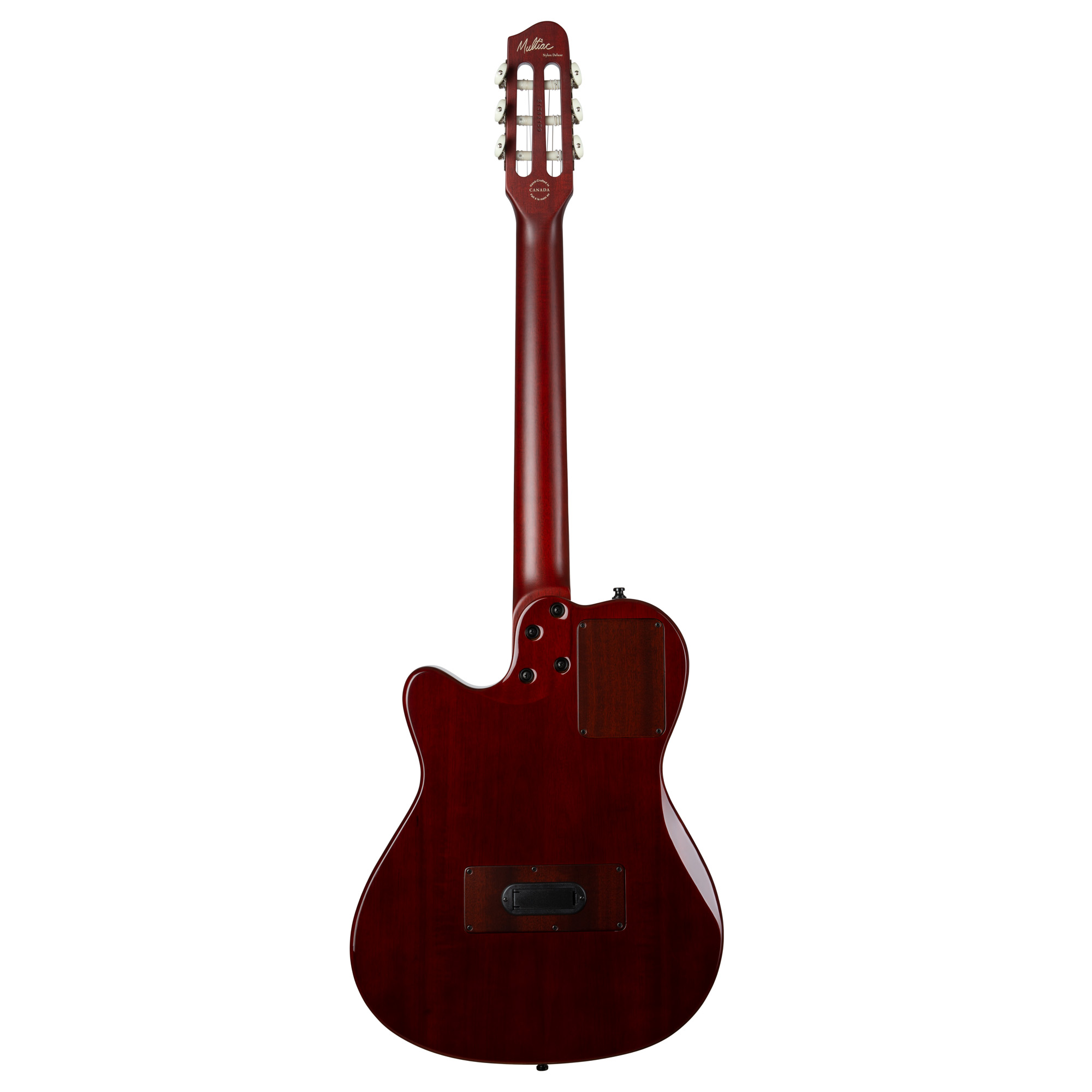 Godin Multiac Nylon Deluxe Cw Cedre Acajou +housse - Naturel - Westerngitaar & electro - Variation 1