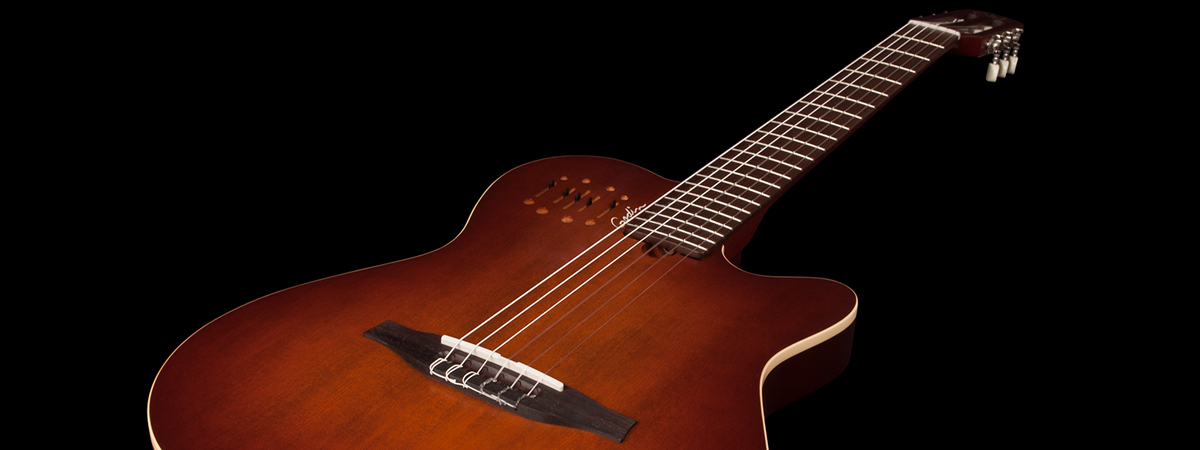 Godin Multiac Nylon Encore +housse - Burnt Umber - Klassieke gitaar 4/4 - Variation 3