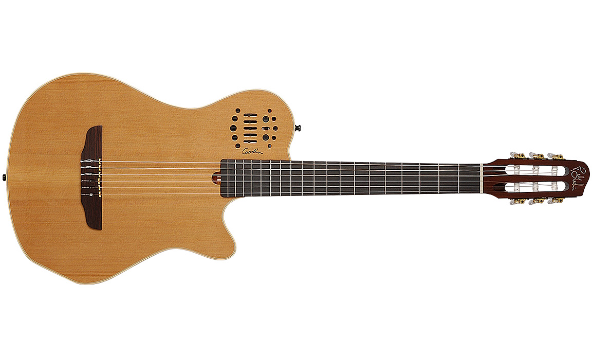 Godin Multiac Nylon Grand Concert Sa Ric +housse - Natural - Klassieke gitaar 4/4 - Variation 1