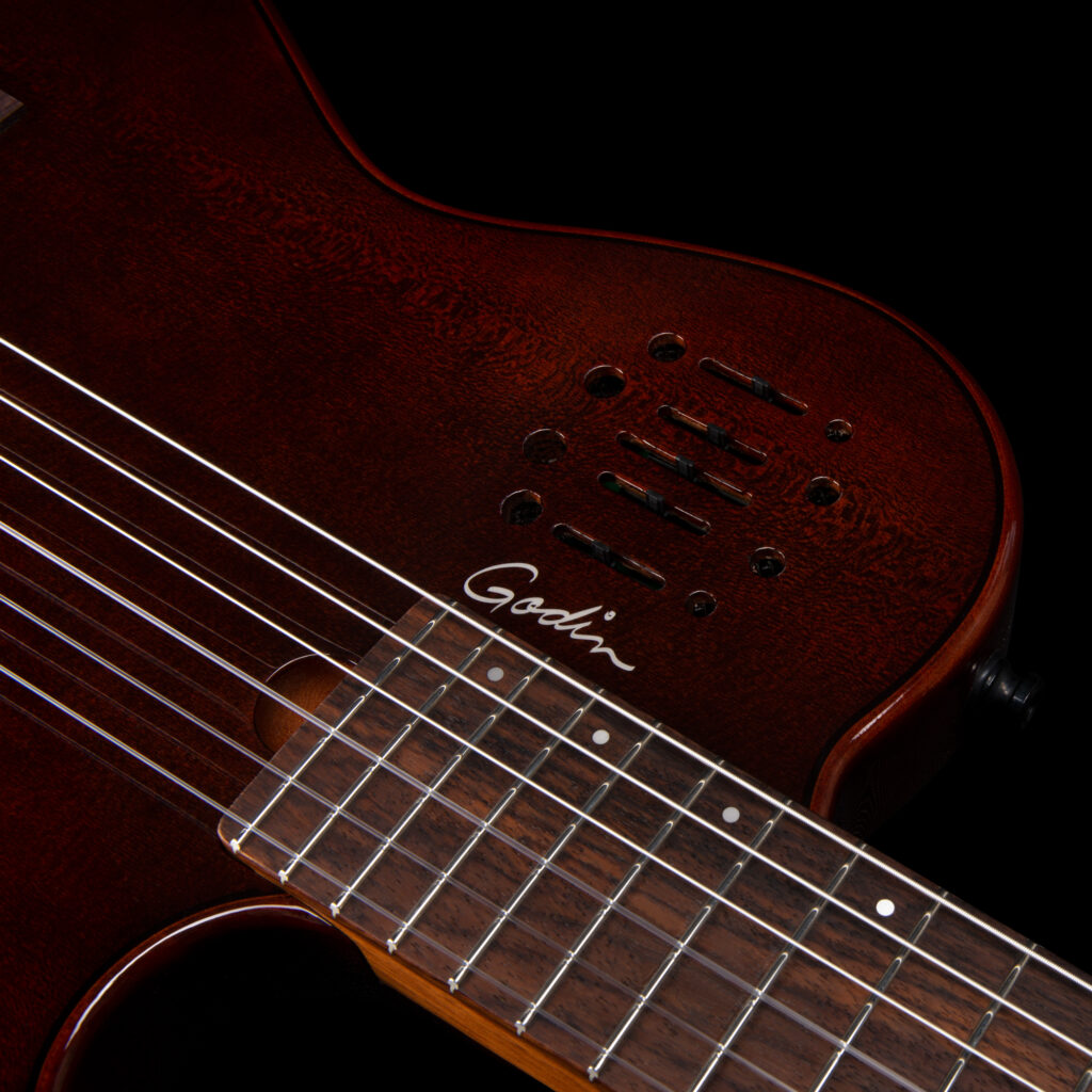 Godin Multiac Nylon Mundial Cw Cedre Acajou Rw - Kanyon Burst - Klassieke gitaar 4/4 - Variation 4