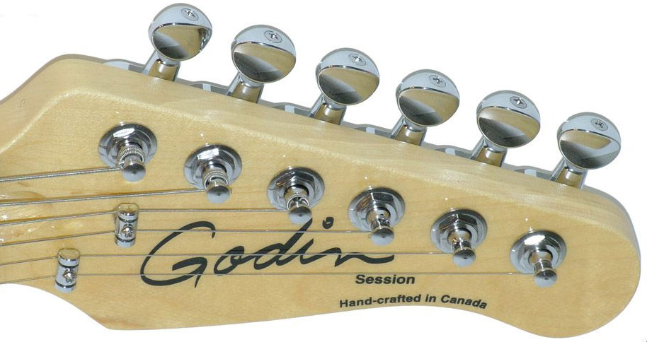 Godin Double Cutaway Session Rw - Blackburst Sg - Elektrische gitaar in Str-vorm - Variation 4