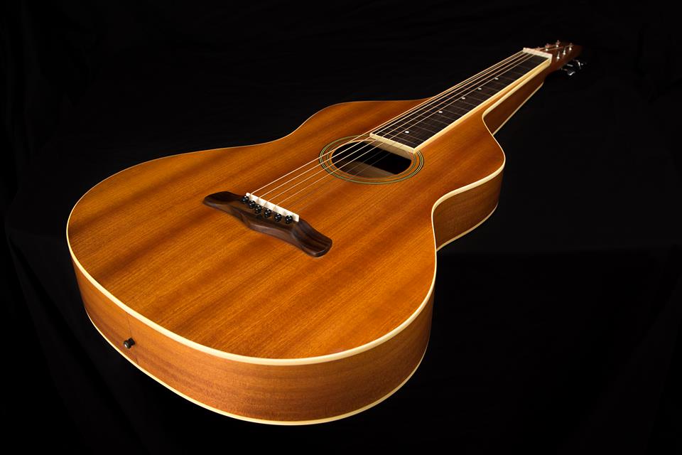 Gold Tone Gt-weissenborn Hawaiian Style Slide Guitar +housse - Natural - Lap steel gitaar - Variation 1