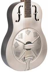 Dobro resonatorgitaar Gold tone Paul Beard GRS Metal Body Resonator Guitar +Case - Metal