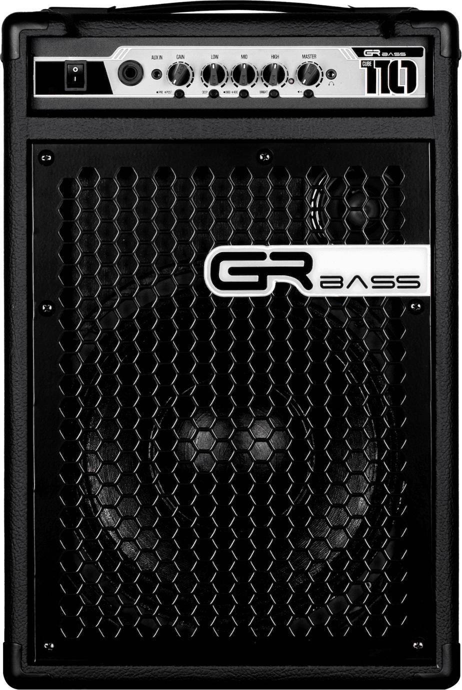 Gr Bass Gr Cube 110 300w 1x10 Black - Combo voor basses - Main picture