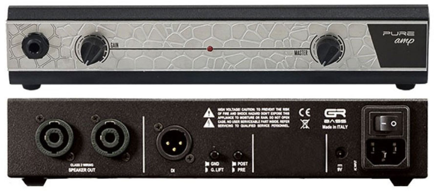 Gr Bass Pure Amp 800w Head - Versterker top voor bas - Variation 1