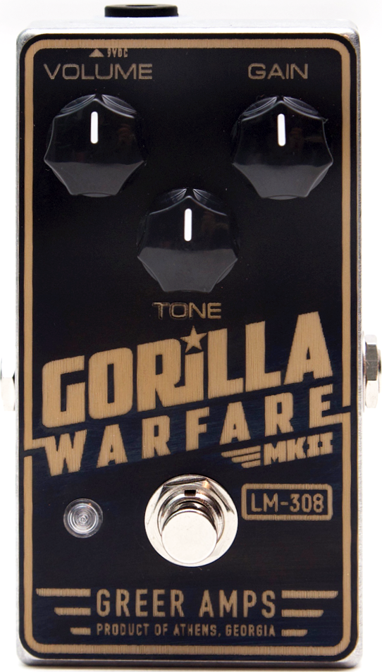 Greer Amps Gorilla Warfare Mkii Distortion - Overdrive/Distortion/fuzz effectpedaal - Main picture