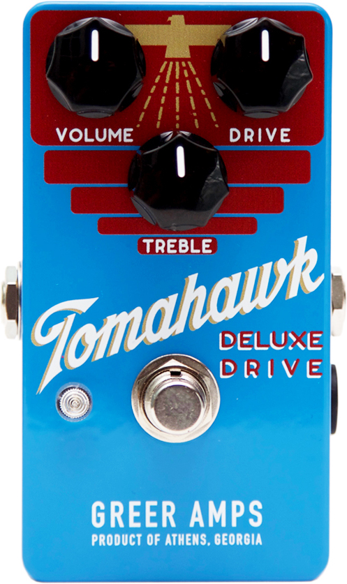 Greer Amps Tomahawk Deluxe Drive - Reverb/delay/echo effect pedaal - Main picture