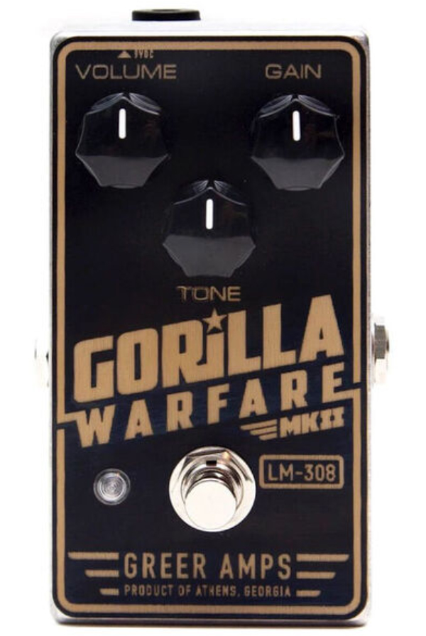 Greer Amps Gorilla Warfare Mkii Distortion - Overdrive/Distortion/fuzz effectpedaal - Variation 1