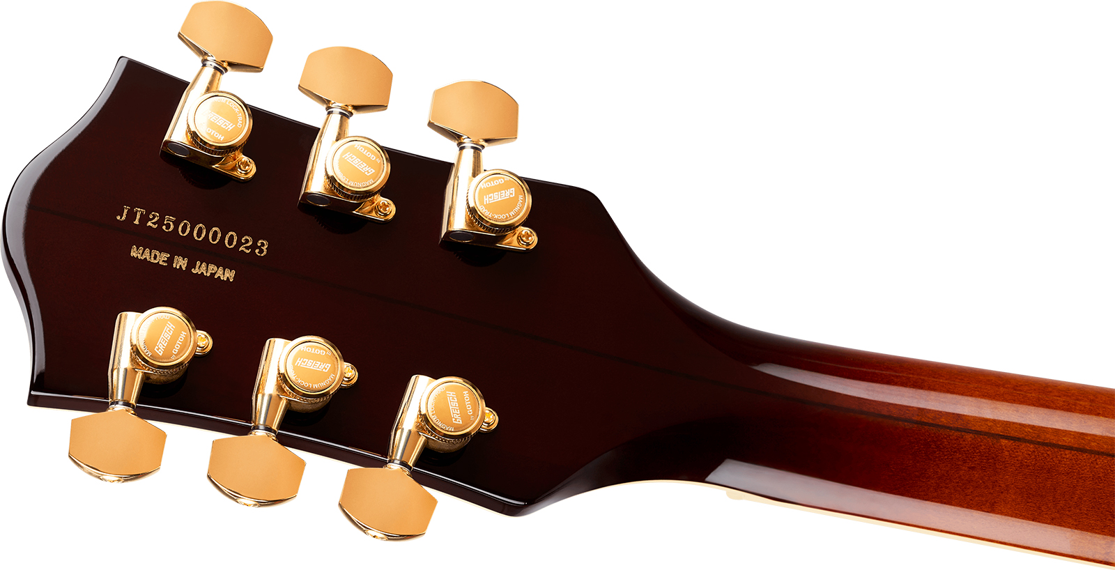 Gretsch Broadkaster Lx Center Block Dc Bigsby Gh Pro. Jap 2h Trem Eb - Havana Burst - Semi hollow elektriche gitaar - Variation 4