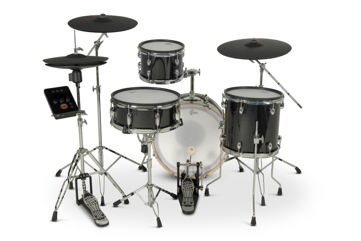 Gretsch Catalina Evo 4 Pc Kit Black Sparkle - Elektronisch drumstel - Variation 3