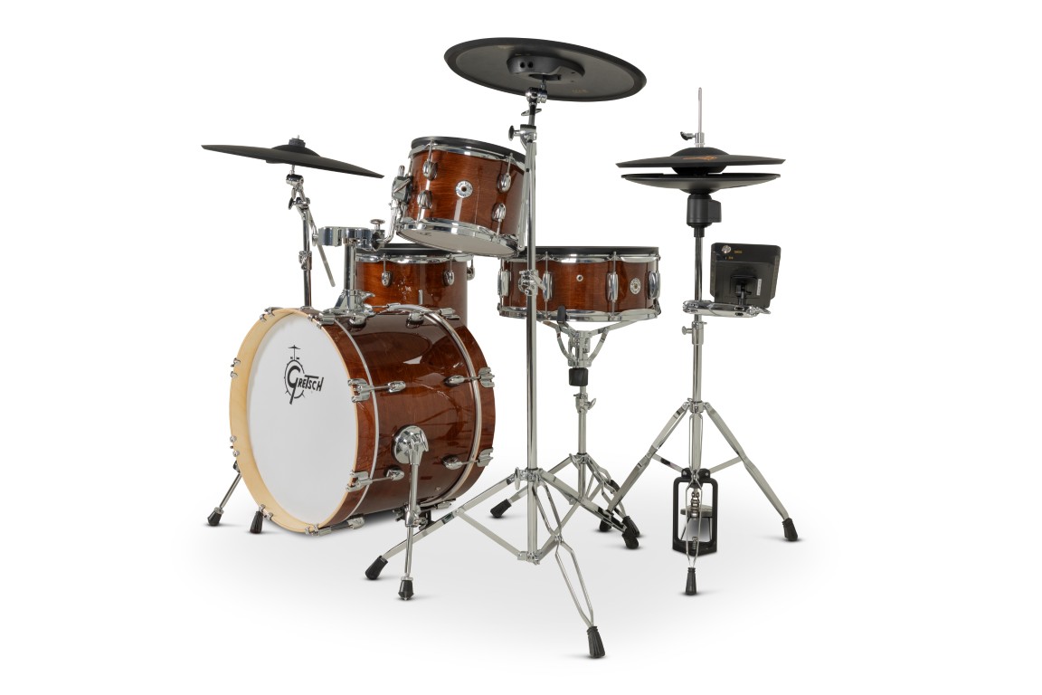 Gretsch Catalina Evo 4 Pc Kit Walnut Glaze - Elektronisch drumstel - Variation 5