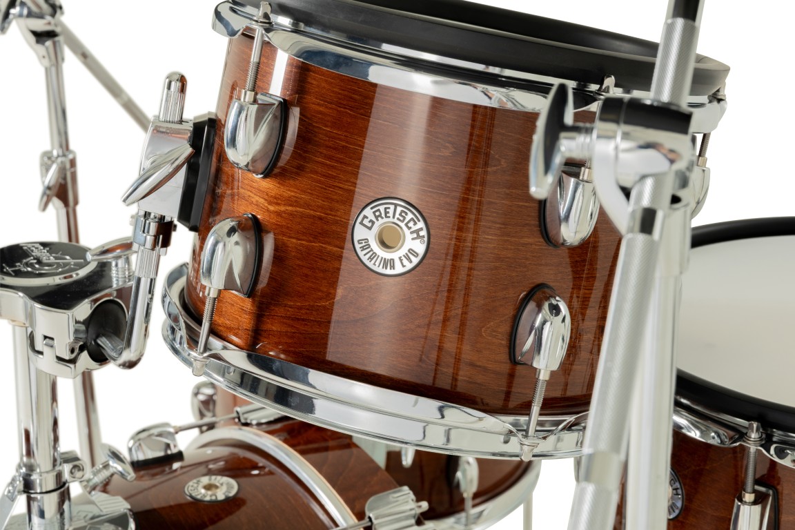 Gretsch Catalina Evo 4 Pc Kit Walnut Glaze - Elektronisch drumstel - Variation 7