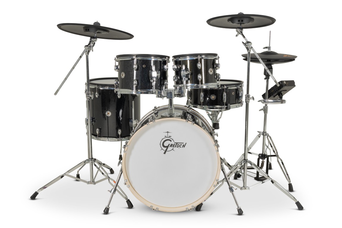 Gretsch Catalina Evo 5 Pc Kit Black Sparkle - Elektronisch drumstel - Variation 13