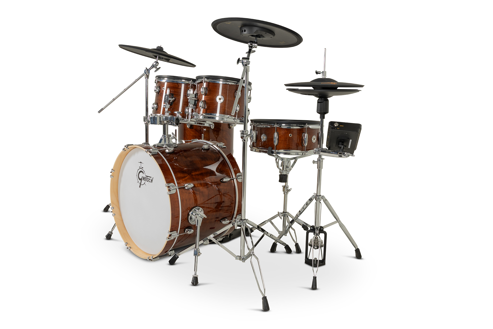 Gretsch Catalina Evo 5 Pc Kit Walnut Glaze - Elektronisch drumstel - Variation 2