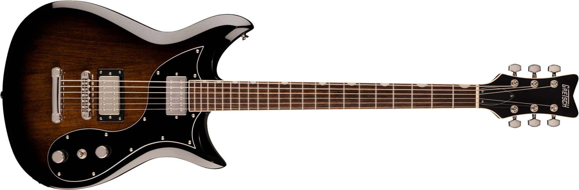 Gretsch Cvt Baritone Electromatic  2h Ht Rw - Bristol Fog - Bariton elektrische gitaar - Main picture