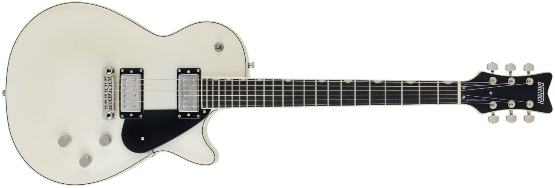 Gretsch Electromatic Premier Jet 2h Ht Eb - 18/03 - Vintage Pearl - Single cut gitaar - Main picture
