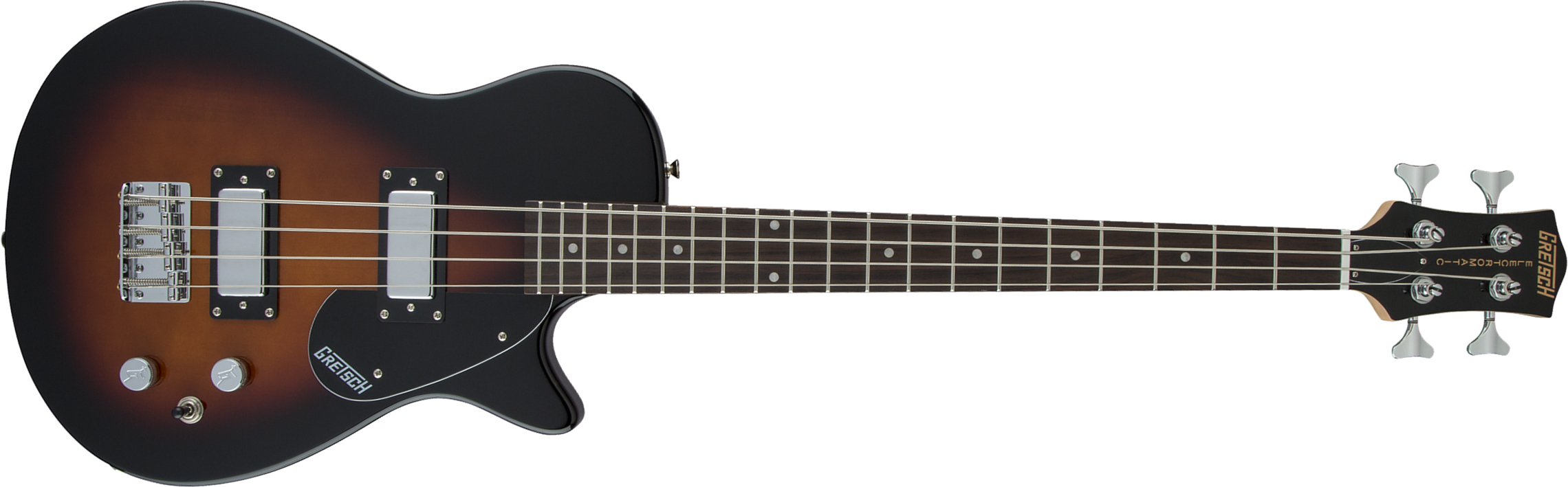 Gretsch G2220 Electromatic Junior Jet Bass Ii Short-scale 2019 Hh Wal - Tobacco Sunburst - Short scale elektrische bas - Main picture