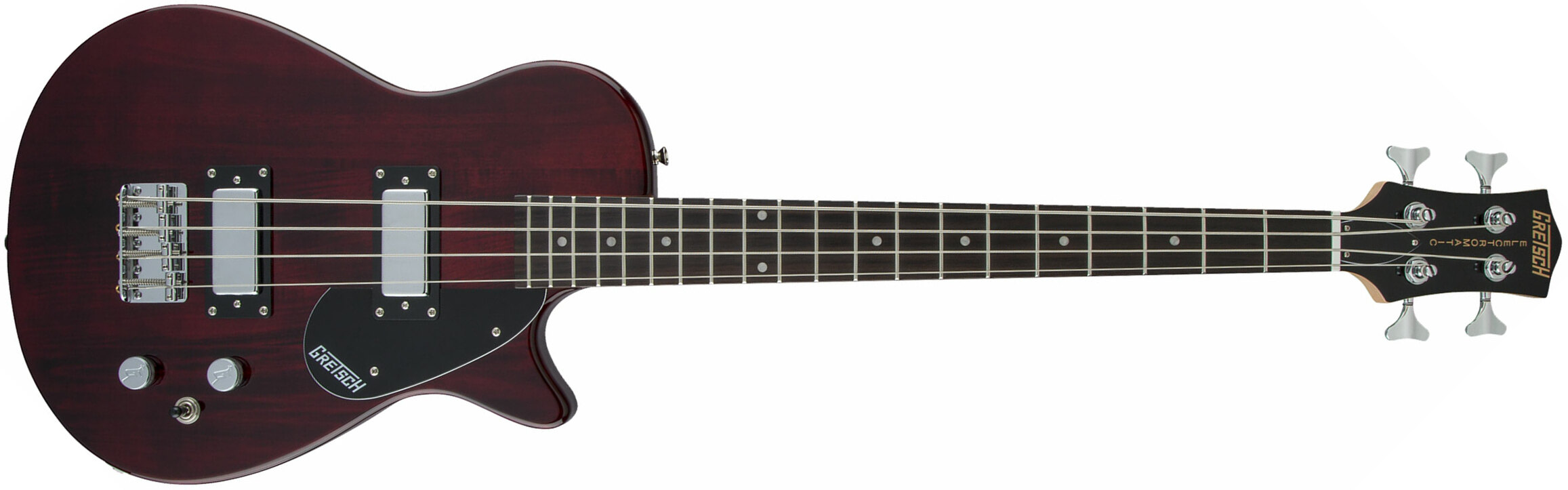 Gretsch G2220 Junior Jet Bass Ii Short Scale Electromatic Wal - Walnut Stain - Short scale elektrische bas - Main picture