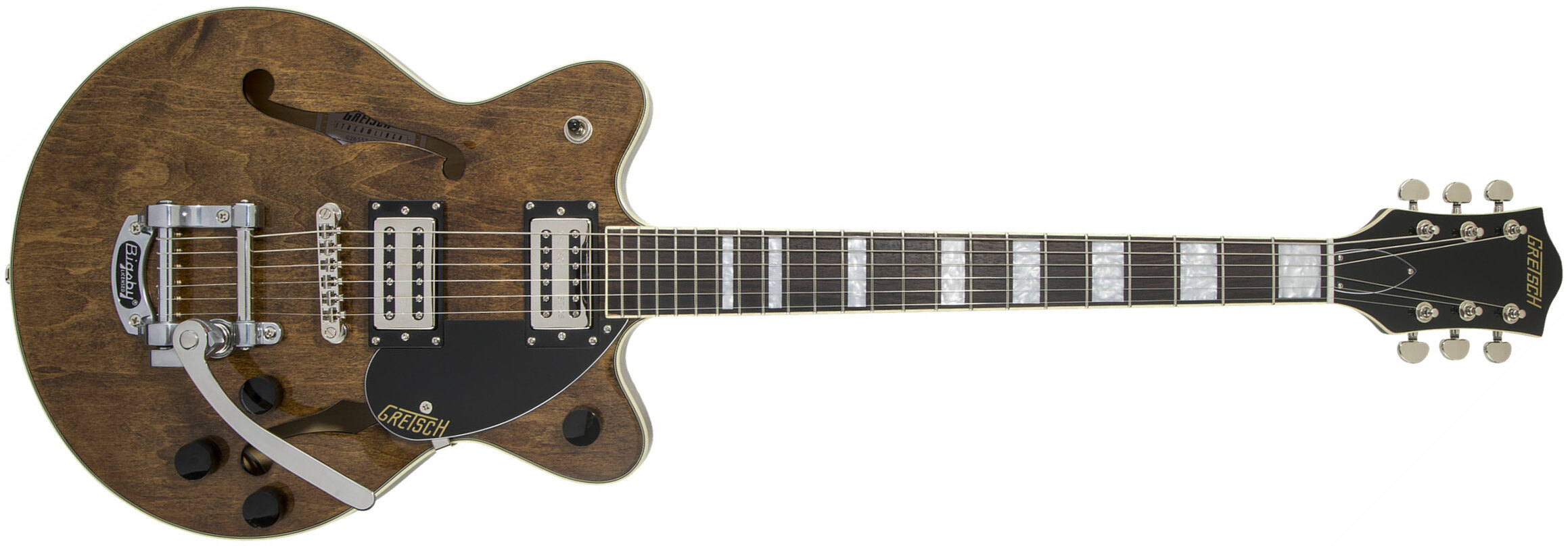 Gretsch G2655t Streamliner Center Block Jr Bigsby Hh Trem Lau - Semi hollow elektriche gitaar - Main picture