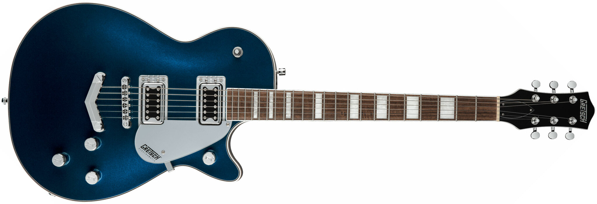 Gretsch G5220 Jet Bt Singlecut Vstoptail Electromatic Hh Ht Lau - Midnight Sapphire - Enkel gesneden elektrische gitaar - Main picture