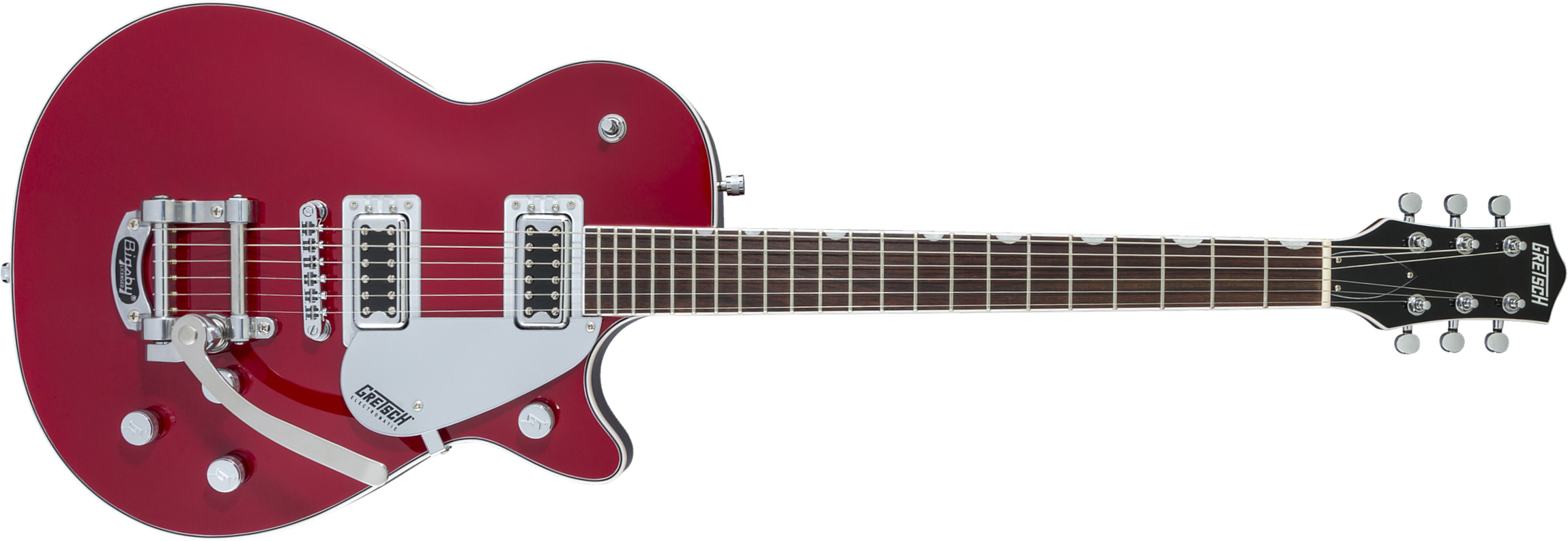 Gretsch G5230t Electromatic Jet Ft Single-cut Bigsby Hh Trem Wal - Firebird Red - Enkel gesneden elektrische gitaar - Main picture