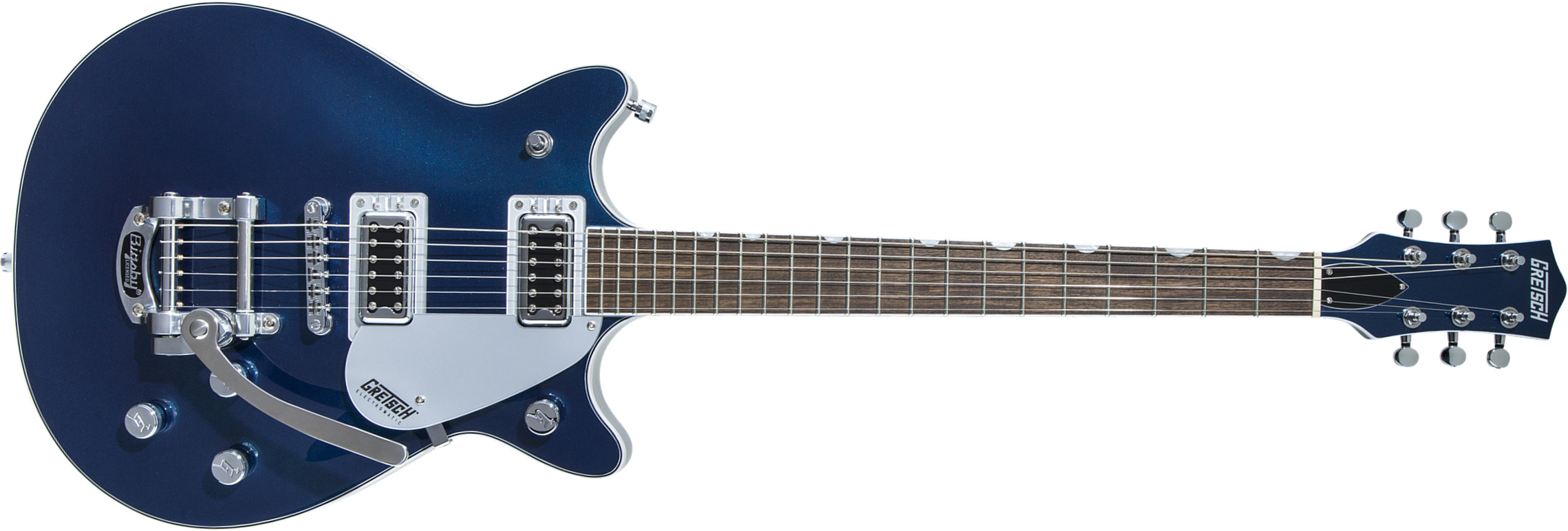 Gretsch G5232t Electromatic Double Jet Ft 2019 Hh Bigsby Lau - Midnight Sapphire - Guitarra eléctrica de doble corte. - Main picture