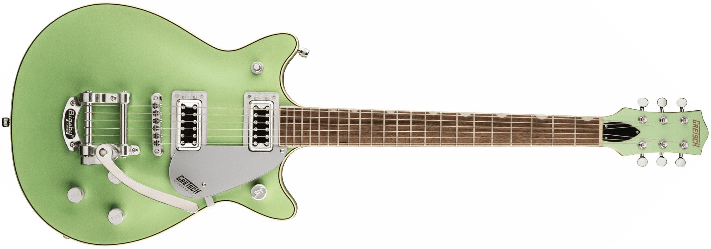 Gretsch G5232t Electromatic Double Jet Ft Hh Bigsby Lau - Broadway Jade - Guitarra eléctrica de doble corte. - Main picture