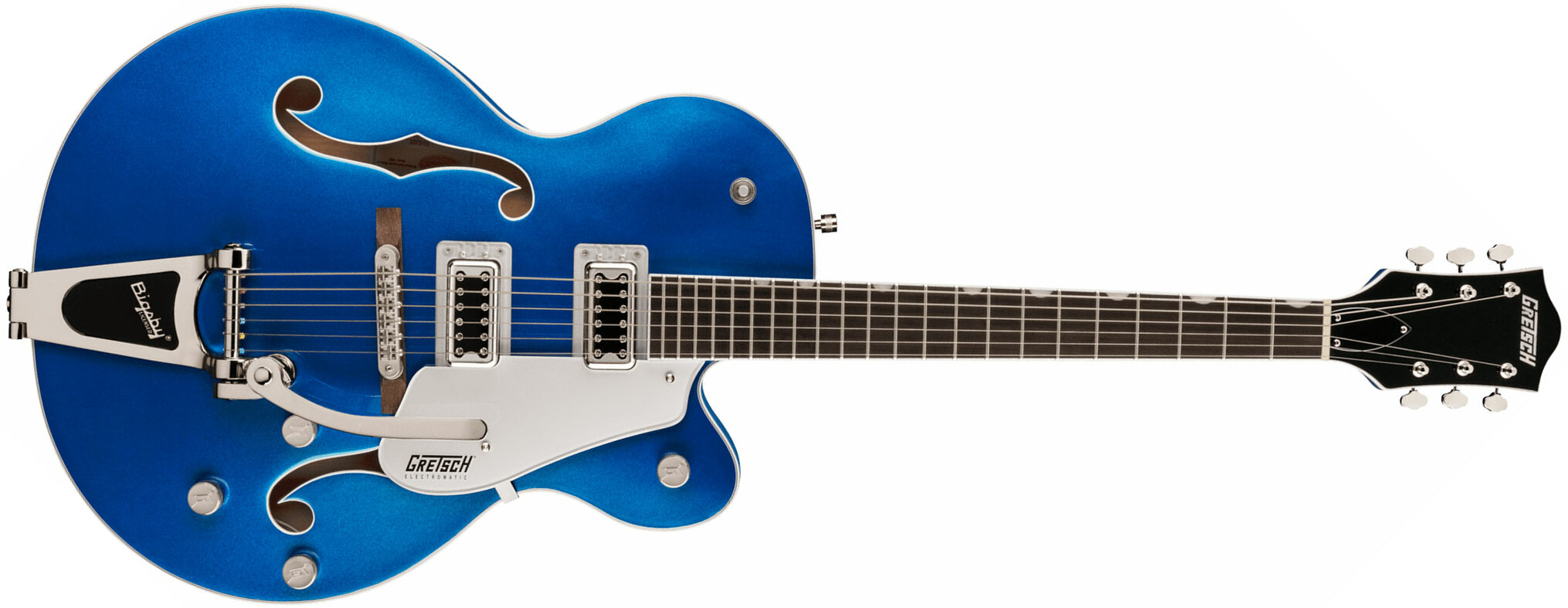 Gretsch G5420t Classic Electromatic Hollow Body Hh Trem Bigsby Lau - Azure Metallic - Semi hollow elektriche gitaar - Main picture