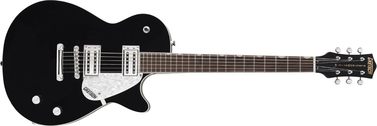 Gretsch G5425 Jet Club Electromatic Solidbody Black - Enkel gesneden elektrische gitaar - Main picture