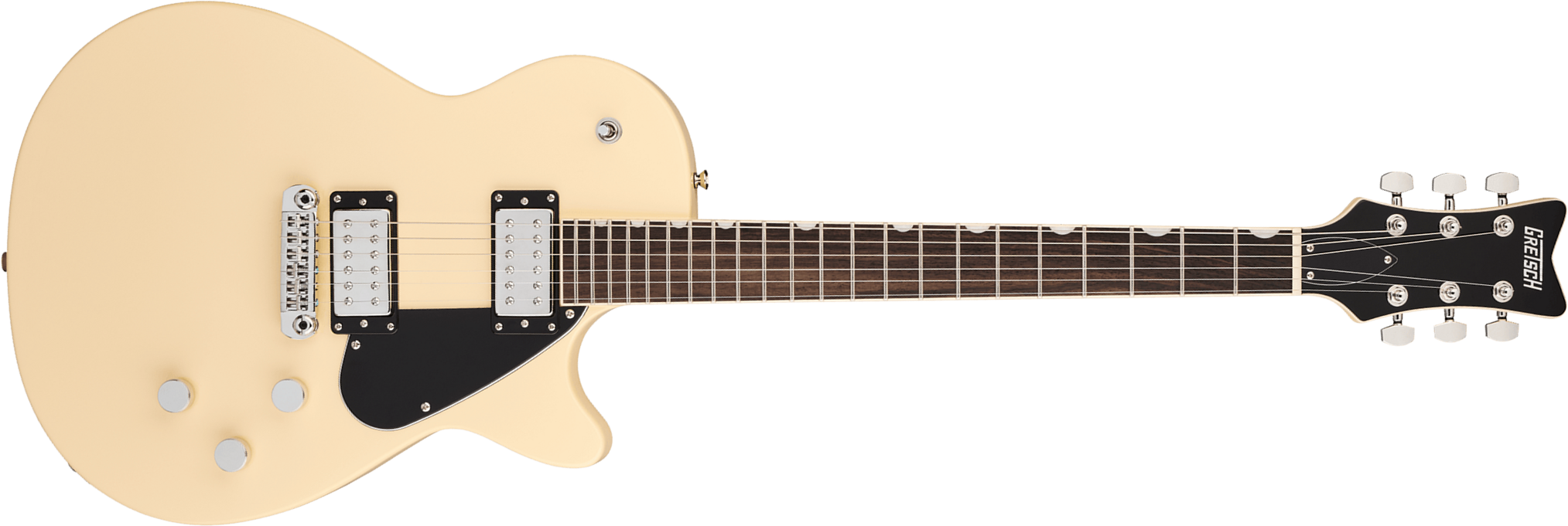 Gretsch Jet Club Electromatic 2h Ht Rw - Buttercream - Single cut gitaar - Main picture