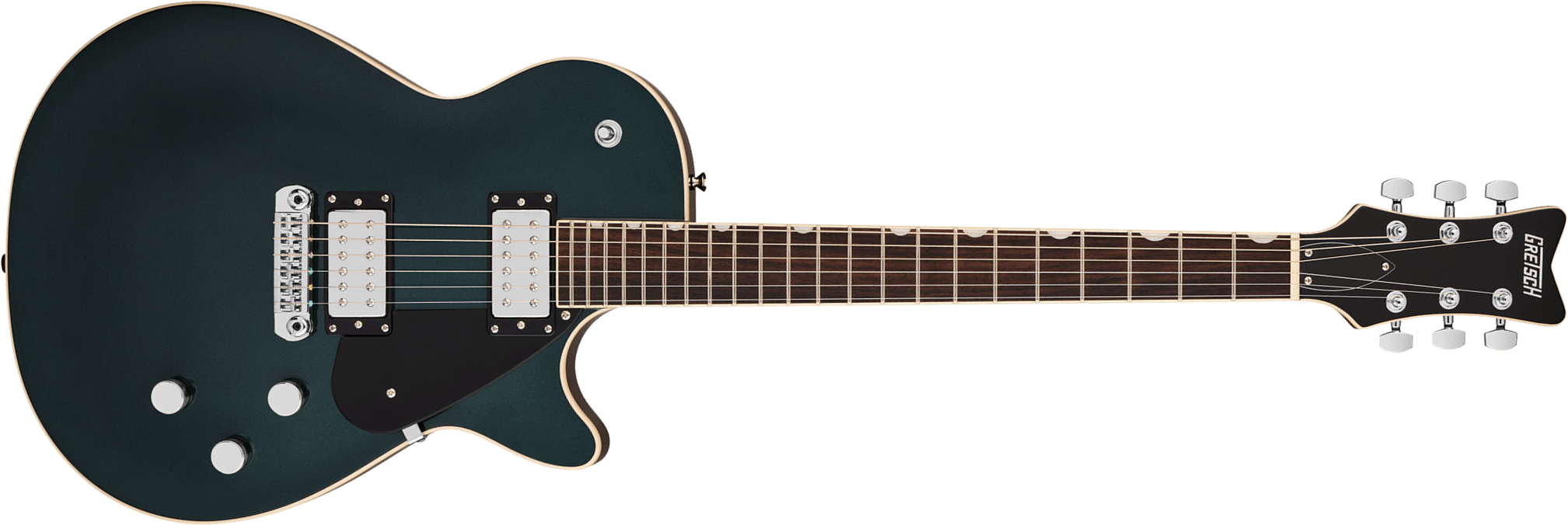 Gretsch Jet Electromatic 2h Ht Rw - Cadillac Green - Single cut gitaar - Main picture