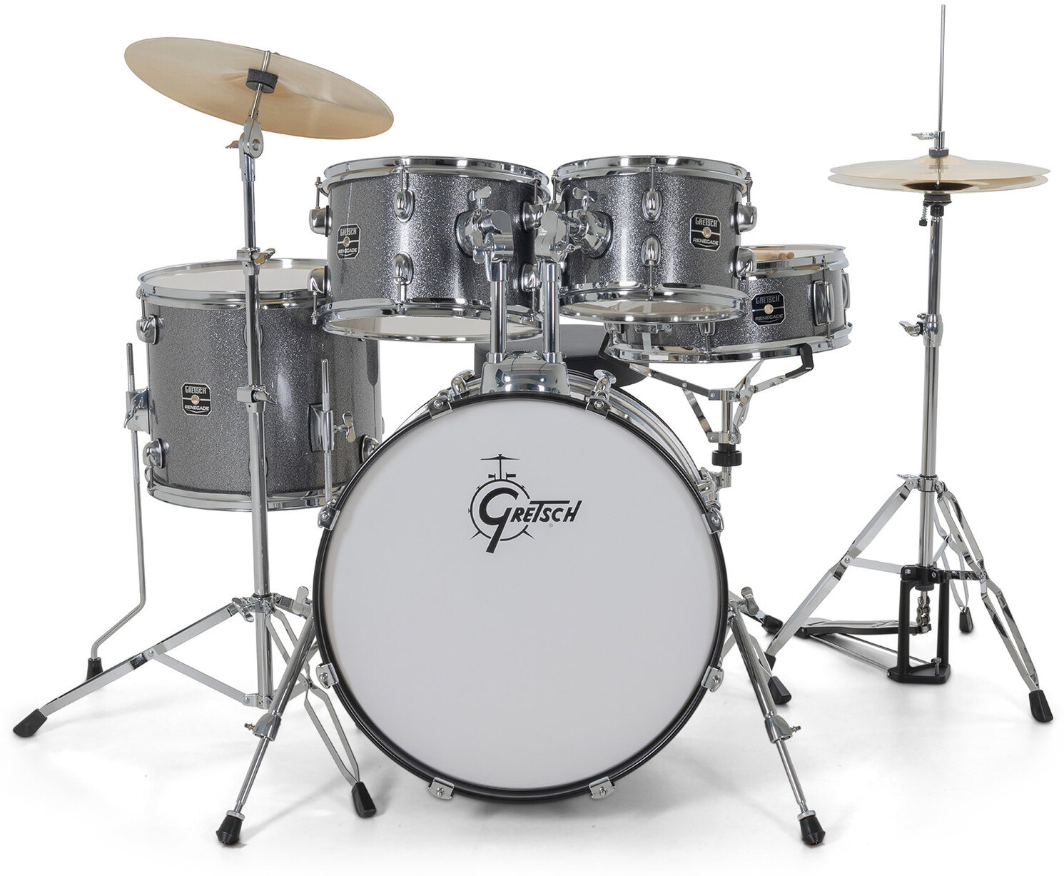 Gretsch Renegade 20'' - 5 FÛts - Grey Sparkle - Fusion drumstel - Main picture