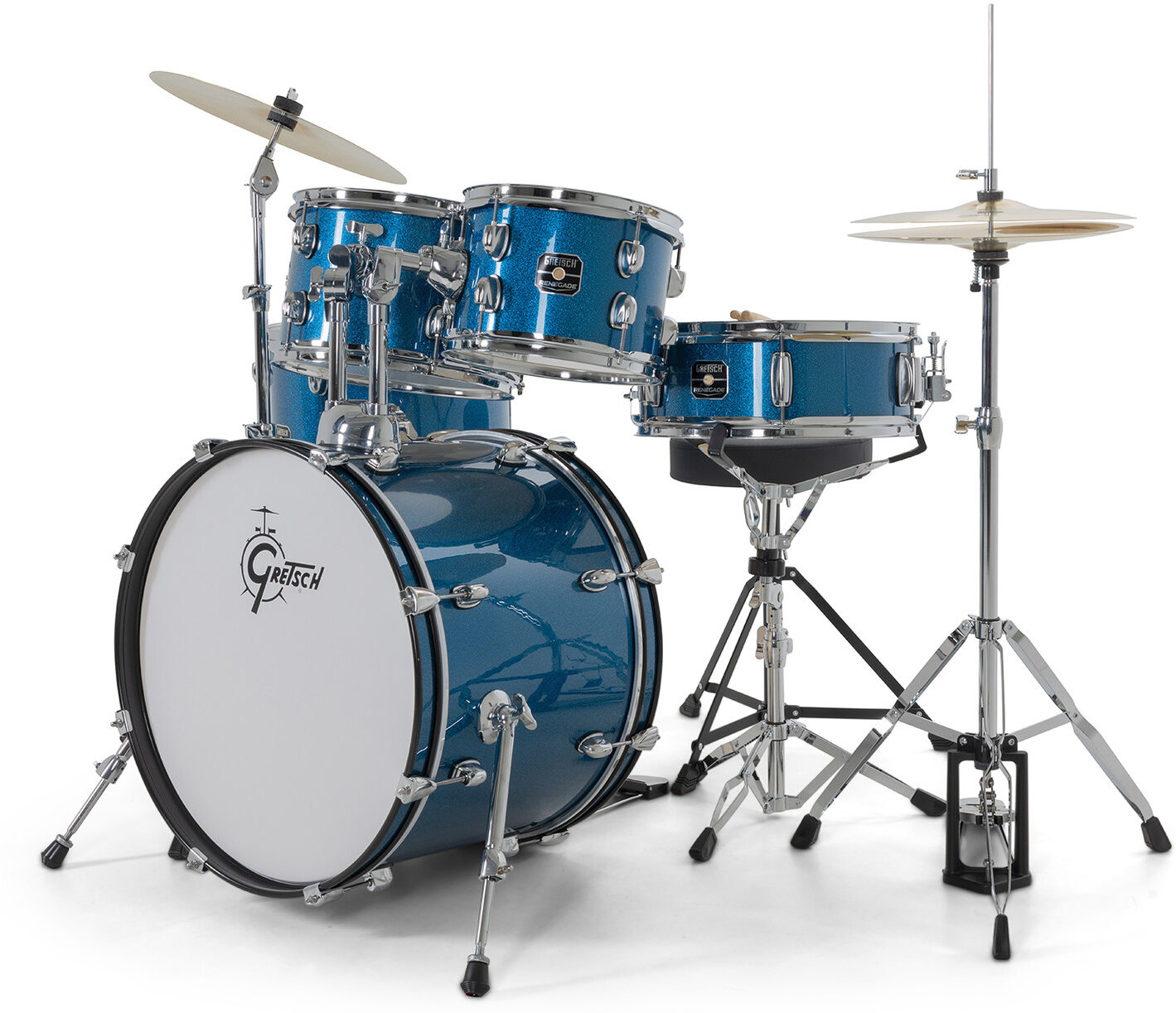 Gretsch Renegade 20'' - 5 FÛts - Blue Sparkle - Fusion drumstel - Main picture