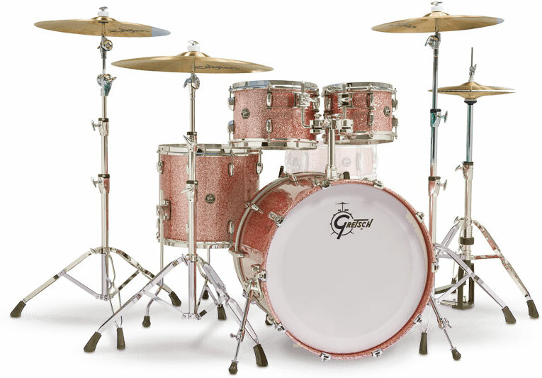 Gretsch Renown Rn2-e8246 Maple 2016 - 4 FÛts - Copper Sparkle - Jazz drumstel - Main picture