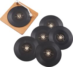 Viltje Gretsch Power & Fidelity Vinyl Coaster Set