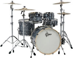 Stage drumstel Gretsch Renown Maple Stage 22 - 4 trommels - Silver oyster pearl