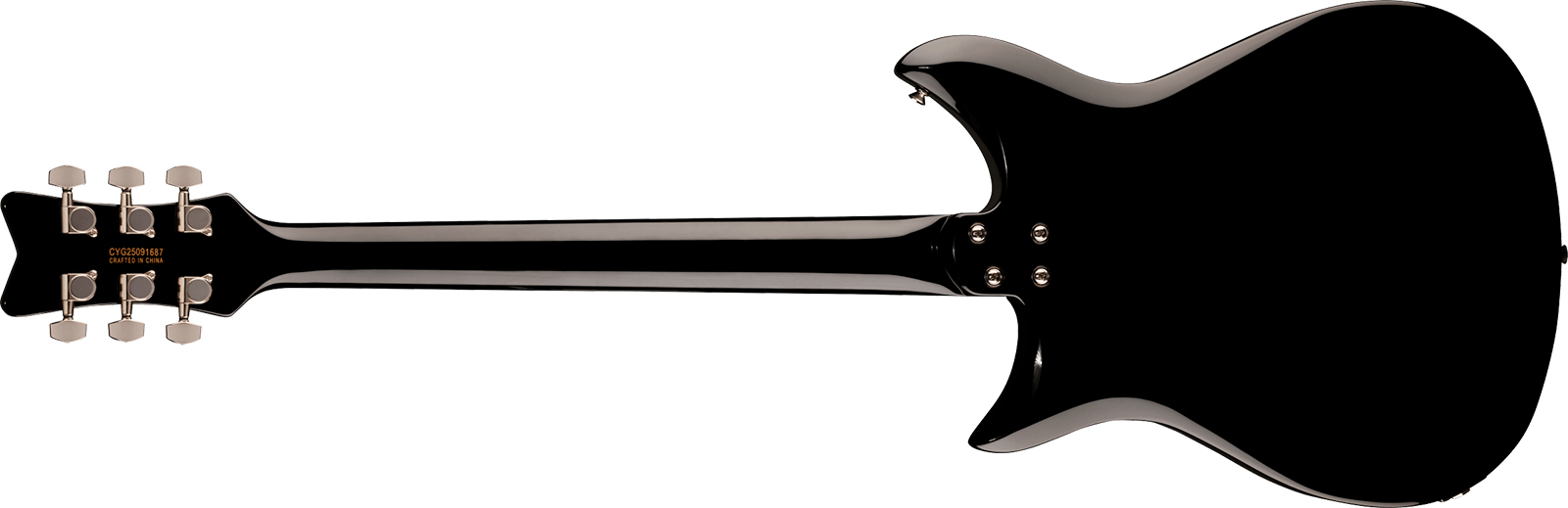Gretsch Cvt Baritone Electromatic  2h Ht Rw - Bristol Fog - Bariton elektrische gitaar - Variation 1