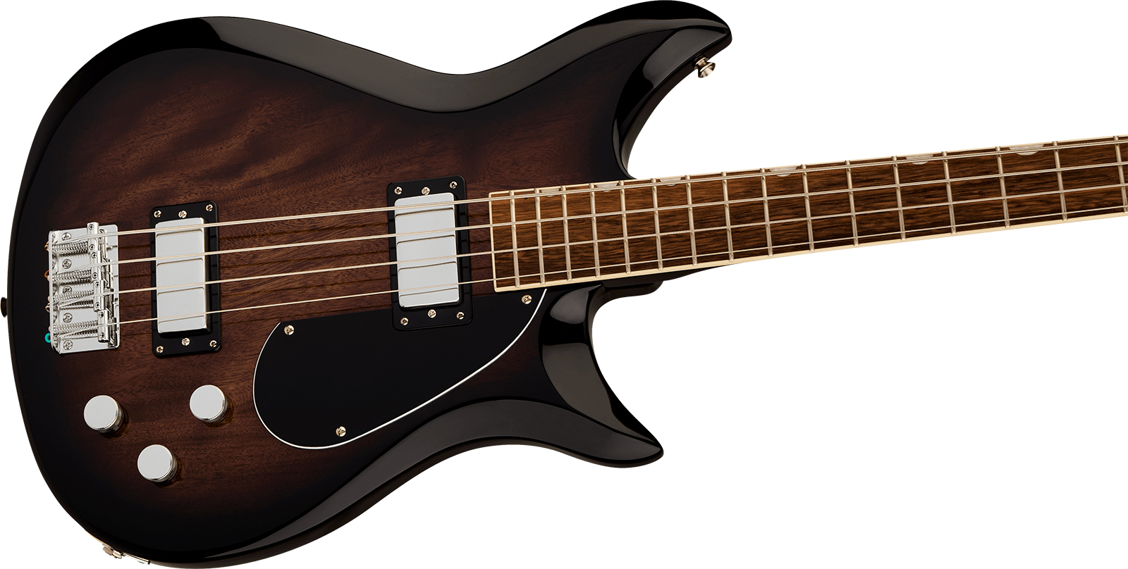 Gretsch Cvt Bass Dc Electromatic Shsc Lau - Bristol Fog - Solid body elektrische bas - Variation 2